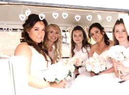 Campervan for weddings in Basingstoke